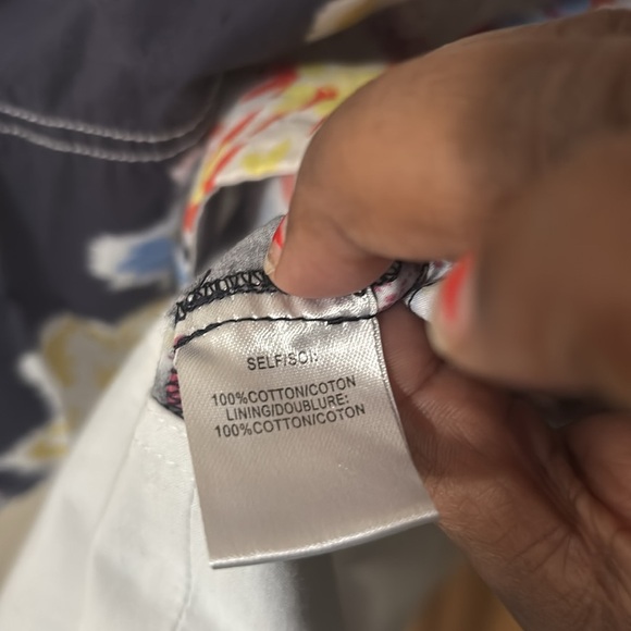 Tanya Taylor Amber Floral One-Shoulder Belted Mini Dress - Picture 6 of 6